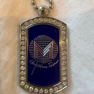 Madonna dog tag confessions tour necklace